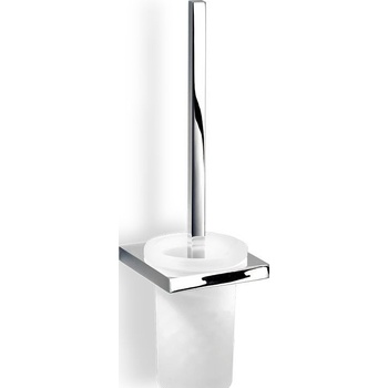 DECOR WALTHER Четка за тоалетна Contract стенна с акрилен контейнер хром (0654200)