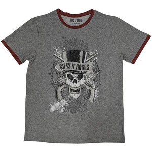 Guns N' Roses Faded Skull (Ringer) Grey M Риза (GNRRG17MG02)