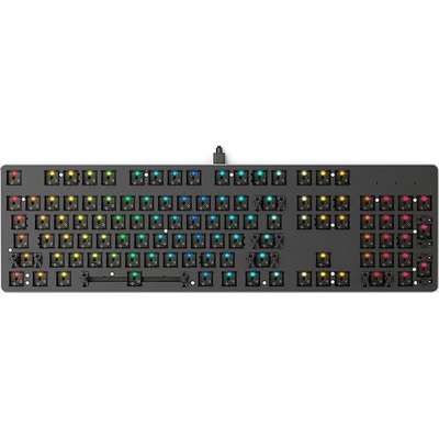 GLORIOUS GMMK 3 PRO 100 % Barebones Wired Black – US GLO-KB-GMMK3-PRO-100-BB-W-BLK-US