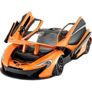Rastar Метална кола Rastar - Mclaren P1, с отварящи се врати, 1: 24, оранжева (56700)