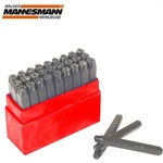 B. mannesmann Комплект стоманени букви 5 mm / MANNESMANN 244-05 / (M 244-05)