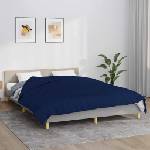 Pure Line Home Тежко одеяло синьо 200x200 см 13 кг