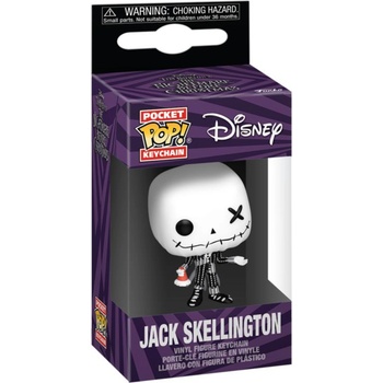 Funko Pocket Pop! The Nightmare Before Christmas (patchwork) Jack Skellington Keychain