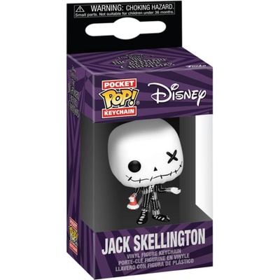 Funko Pocket Pop! The Nightmare Before Christmas (patchwork) Jack Skellington Keychain