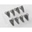 Traxxas Rocker arm set, long travel/ plastic bushings (8), TRX7156 (TRX7156)