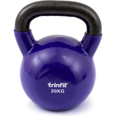 TRINFIT Kettlebell kov / vinyl 20 kg