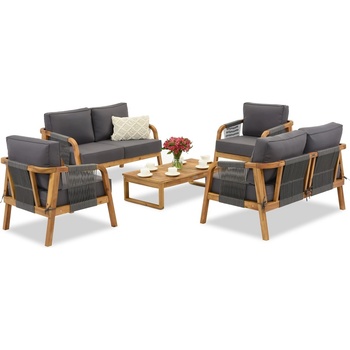 Garden Point Градински мебели от акациева дървесина Mumbai Coffee 6 Garden Point (GAP1209-COF6)