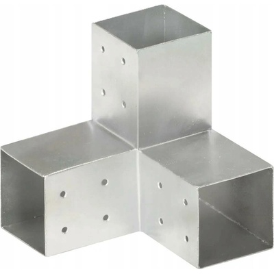 Greatstore Trámová spojka tvaru Y pozinkovaný kov 81 x 81 mm