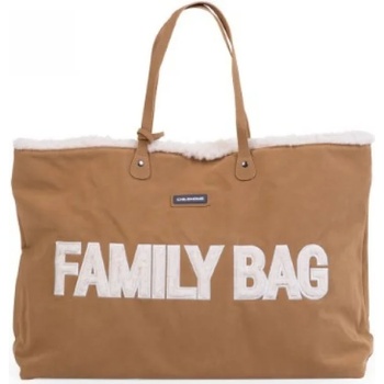 Childhome Чанта за принадлежности ChildHome - Family Bag, Suede-Look (CWFBMR)