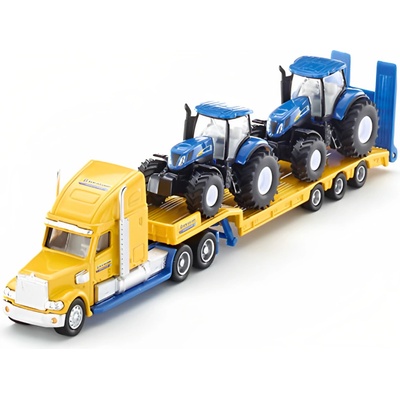 Игрален комплект Siku - Автовоз с трактори New Holland, 1: 87 (1805)