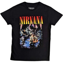 Nirvana tričko Unplugged Photo čierne
