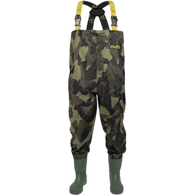 Avid Carp Prsačky 420D Camo Chest Waders