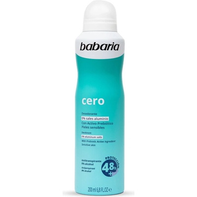 Babaria dezodorant Cero deospray pre citlivú pokožku 200 ml