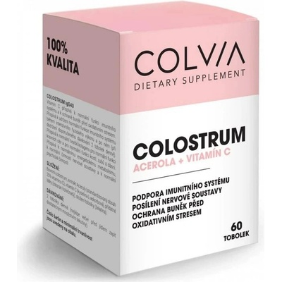 Colvia Colostrum + Acerola + vitamín C 60 tabliet