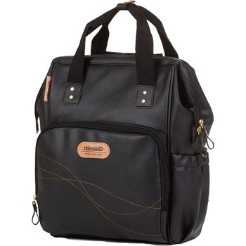 Chipolino Раница/Чанта за количка Chipolino, черна кожа (CHRAF02105BL)