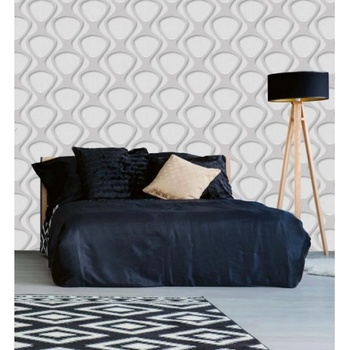 DIMEX ART s. r. o Луксозна флизелинова тапета сива мембрана