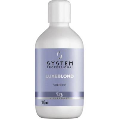 System Professional Šampón pre blond vlasy Luxeblond 100 ml