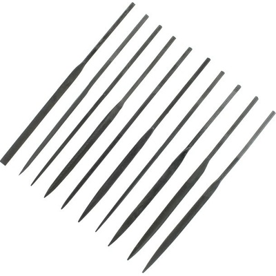 Shesto Modelcraft jehlové pilníky bez rukojeti sada 10 ks
