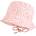maximo Шапка maximo Baby's Hat with Tie + Muslin Lining Hat - Muschelrosa / Blümchen - размер 43 cm (904-6331-0611)