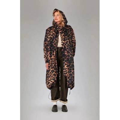 Rainkiss Dark Leopard Rain Coat