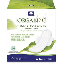 Organyc Vložky zo 100% organickej bavlny pre silné krvácanie 10 ks