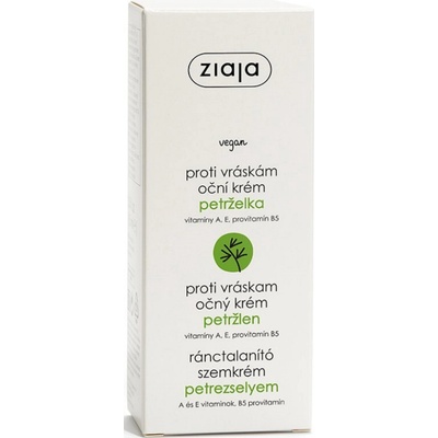 Ziaja Petrželka krém na oči a oční víčka proti vráskám 15 ml