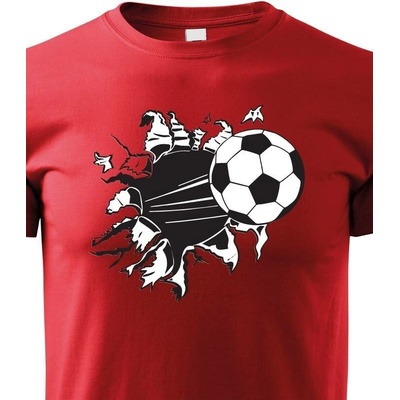 Dětské tričko Fotbal Červená