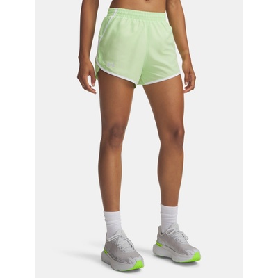 Under Armour dámske kraťasy UA Fly By 3'' Shorts zelená