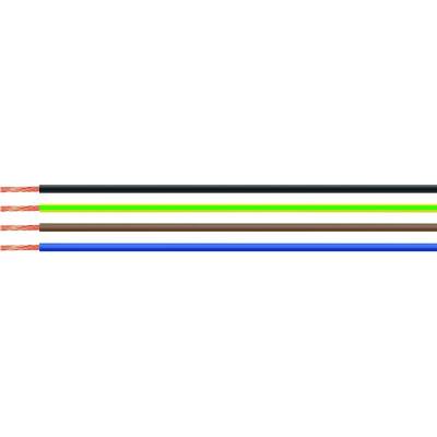 Helu 26590-1000 Jednotlivá žíla H05V-K 1 x 0.50 mm² černá 1000 m