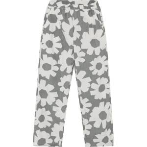 KnowledgeCotton Apparel Дамски ежедневен панталон Knowledgecotton apparel Women's Posey Linen-Mix Printed Pants Casual trousers - Grey (107-4471-0113)