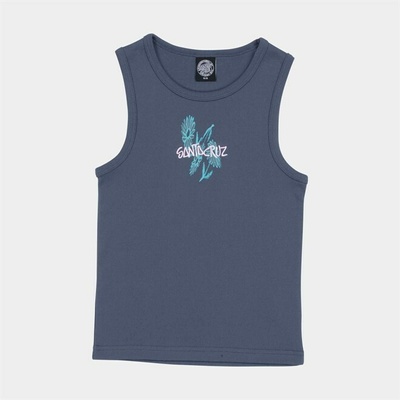 Santa Cruz tílko Dizzy Daisy Strip Tank Slate SLATE