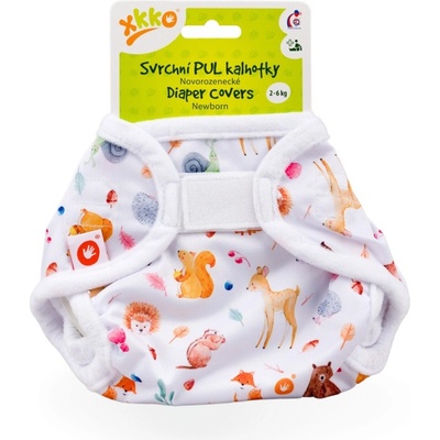 Kikko Svrchní PUL kalhotky XKKO Newborn Wild Forest
