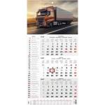 TopTimer Календар, за спедитори, тримесечен, в един блок, toptimer, „Камион (27t7700-006)