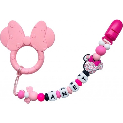 Puntja.cz silikon mickey and minnie růžová – Zboží Dáma