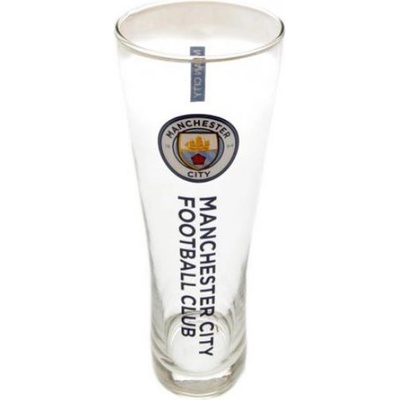 CurePink Sklenice FC Manchester City 500 ml