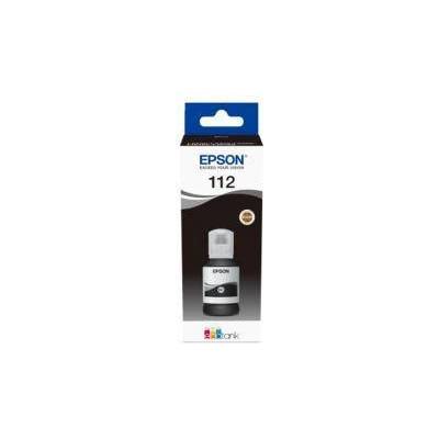 Epson Мастило в бутилка Epson 112 EcoTank Pigment - BLACK, C13T06C14A