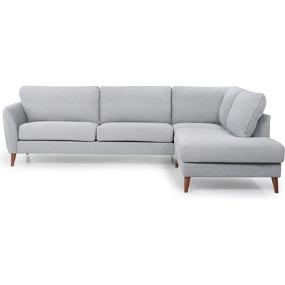 Scandic Светлосив ъглов диван (десен ъгъл) Oslo - Scandic (14325right)