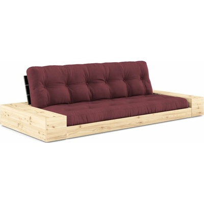 Karup Design rozkladacia pohovka 244 cm Base vínová