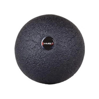 HMS Masážní míč BLM01 Lacrosse Ball, 10 cm, černý