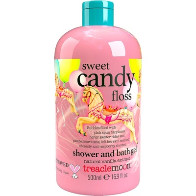 TreacleMoon Bath gél Sweet Candy Floss sprchový gél 500 ml