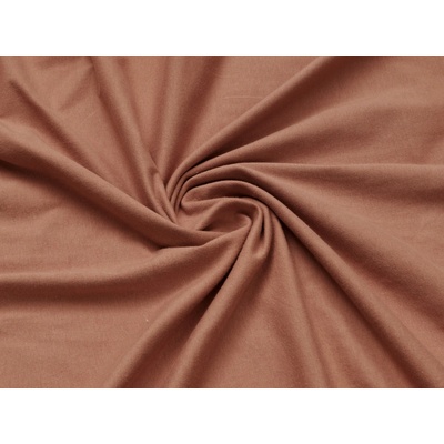 Brotex Jersey prostěradlo Exclusive kávové 90x200