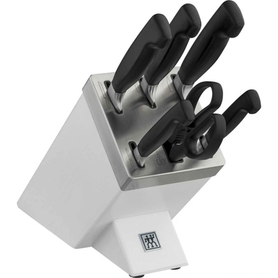 Zwilling Four Star Samoostřící blok s noži bílý 7 ks 1002304