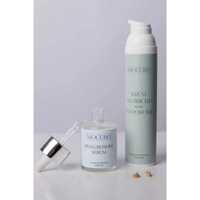Mocubo výhodný balíček-1x krém na břicho nejen po porodu 100 ml + 1x Hyaluronové sérum 30 ml