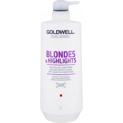 Goldwell Dualsenses Blondes And Highlights Conditioner neutralizuje žlté odtiene 1000 ml