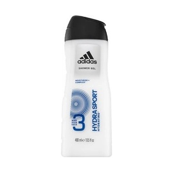Adidas 3 Active Hydra Sport Men sprchový gél 400 ml