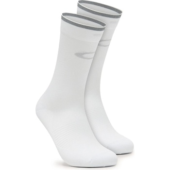 Oakley Мъжки чорапи за колоездене Oakley Cadence Socks 2.0 Cycling socks - White - размер 39-41 (EU) (207-1221-0212)
