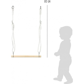 Small Foot drevená hojdačka a závesná hrazda pre deti