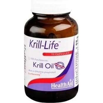 HEALTHAID ХЕЛТ ЕЙД КРИЛ ЛАЙФ 500 МГ. Х 90 КАП. /HEALTH AID KRILL-LIFE KRILL OIL 500MG 90caps