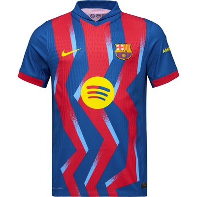 Nike FCB M NK DFADV JSY SS MATCH SE modrá červená mix