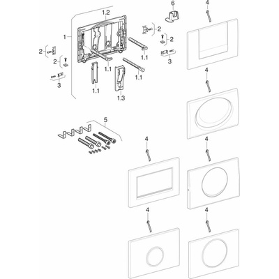Geberit Sigma10 115.758.SN.5